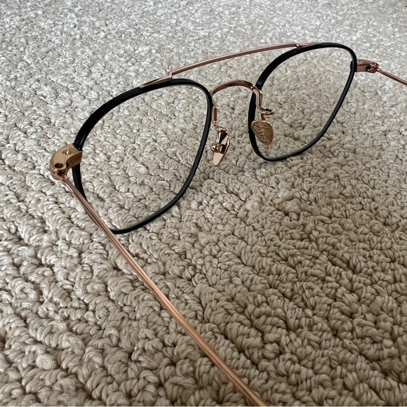Krewe Optical Earhart Rose Gold + Matte Black NWT - Picture 5 of 10